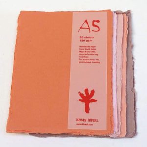 Khadi Pack - A5Pnk, 6" x 8.25", 150 gsm
