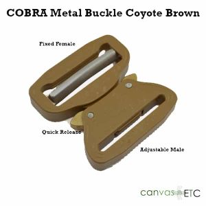 Cobra Buckle Coyote 498 Metal