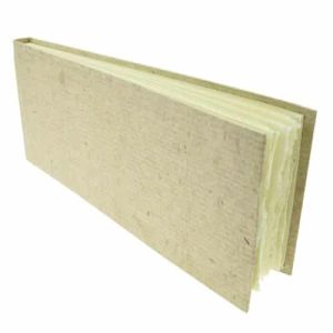 Khadi Paper Hardback Watercolor Paper Pad HB5W Landscape Rough 5" x 13" 210 gsm