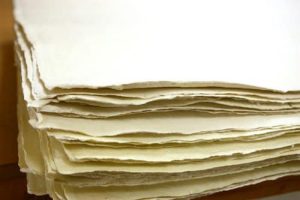 Khadi Paper | White Rag Paper | S4W | 22"X 30" | 3 Sheets
