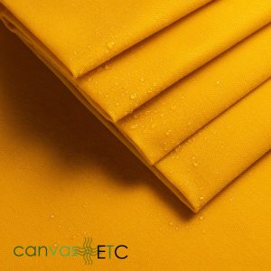 Waxed Canvas - Army Duck | Yellow | 60" Width
