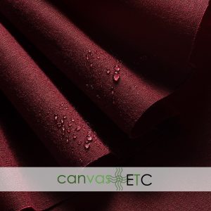 Waxed Canvas - Shelter Tent Duck - Burgundy | 60"
