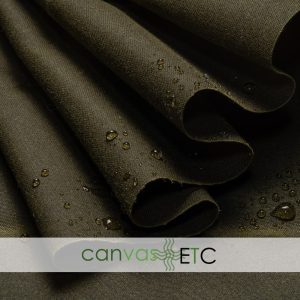 Waxed Canvas - Shelter Tent Duck Olive | 60" Width
