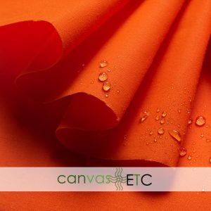 Waxed Canvas - Shelter Tent Duck - Orange | 60"