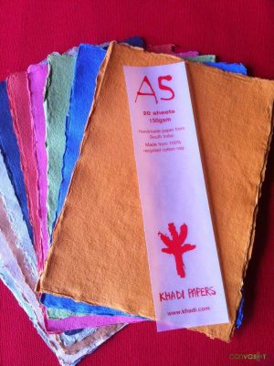 Khadi Pack - A5C, 6" x 8.25", 150 gsm