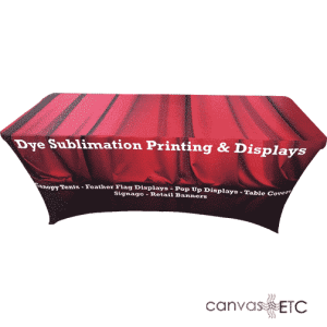 Stretch Table Cloth - Fire Retardant