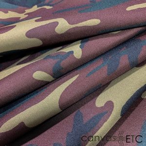 600 Denier Polyester | Woodland Camo | 58" Width