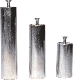 Base Pins for Pipe and Drape