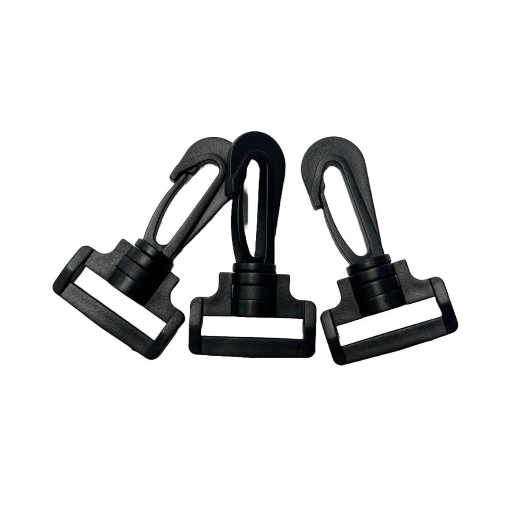 black swivel hook