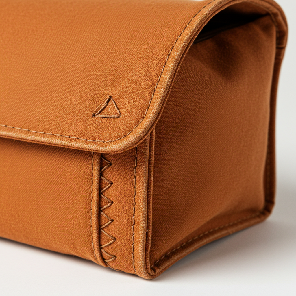Canvas tote bag showcasing the practical application of canvas fabric