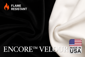 Encore velour 15 oz IFR fabric
