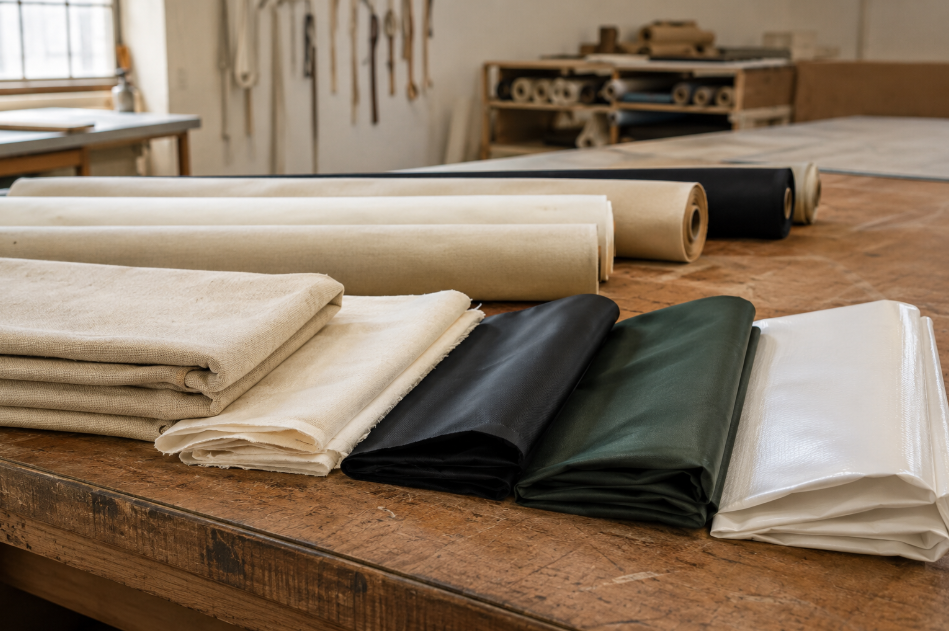 Budget fabric rolls and swatches for large fabric projects